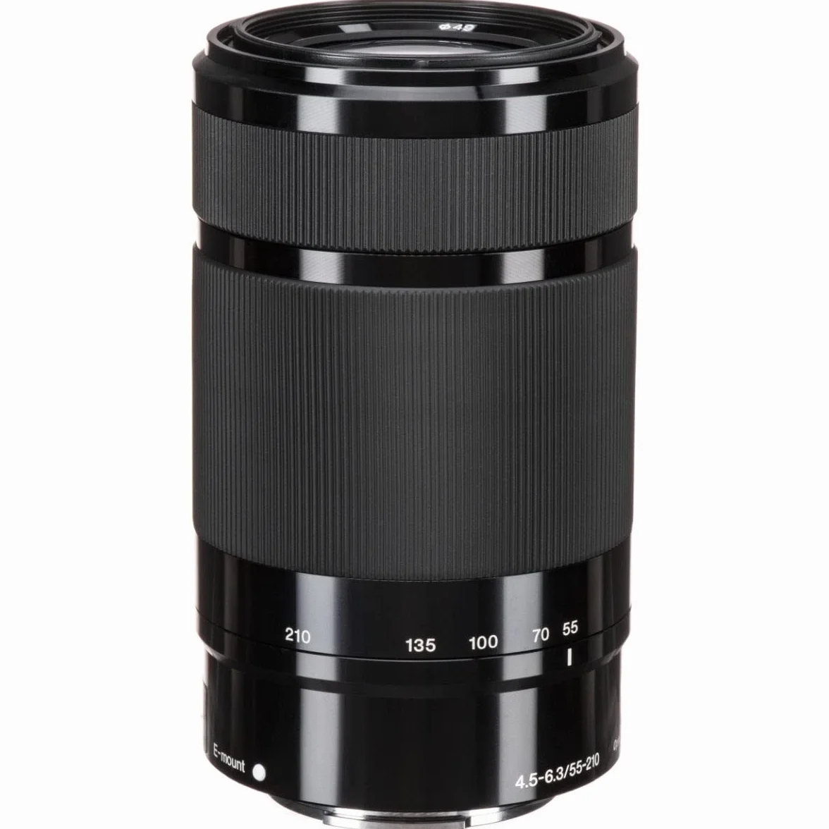 Sony 55–210 mm f/4.5–6.3 OSS obiektyw teleobiektyw APS-C E-Mount – stabilizacja OSS, fotografia sportowa, przyroda i podróże, lekka konstrukcja, idealny dla fotografii z dużej odległości