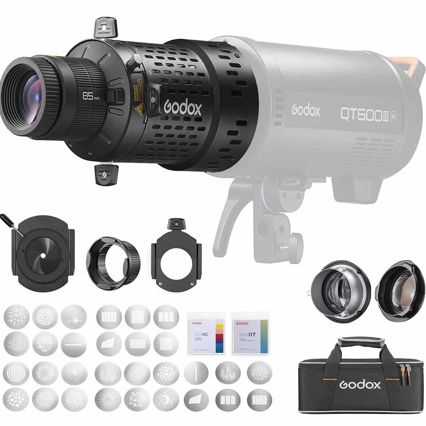 GODOX Projektor błyskowy BFP do DP400IIIV DP600IIIV QT400III QT600III SK400II SK400IIV MS300 AD600Pro AD300Pro