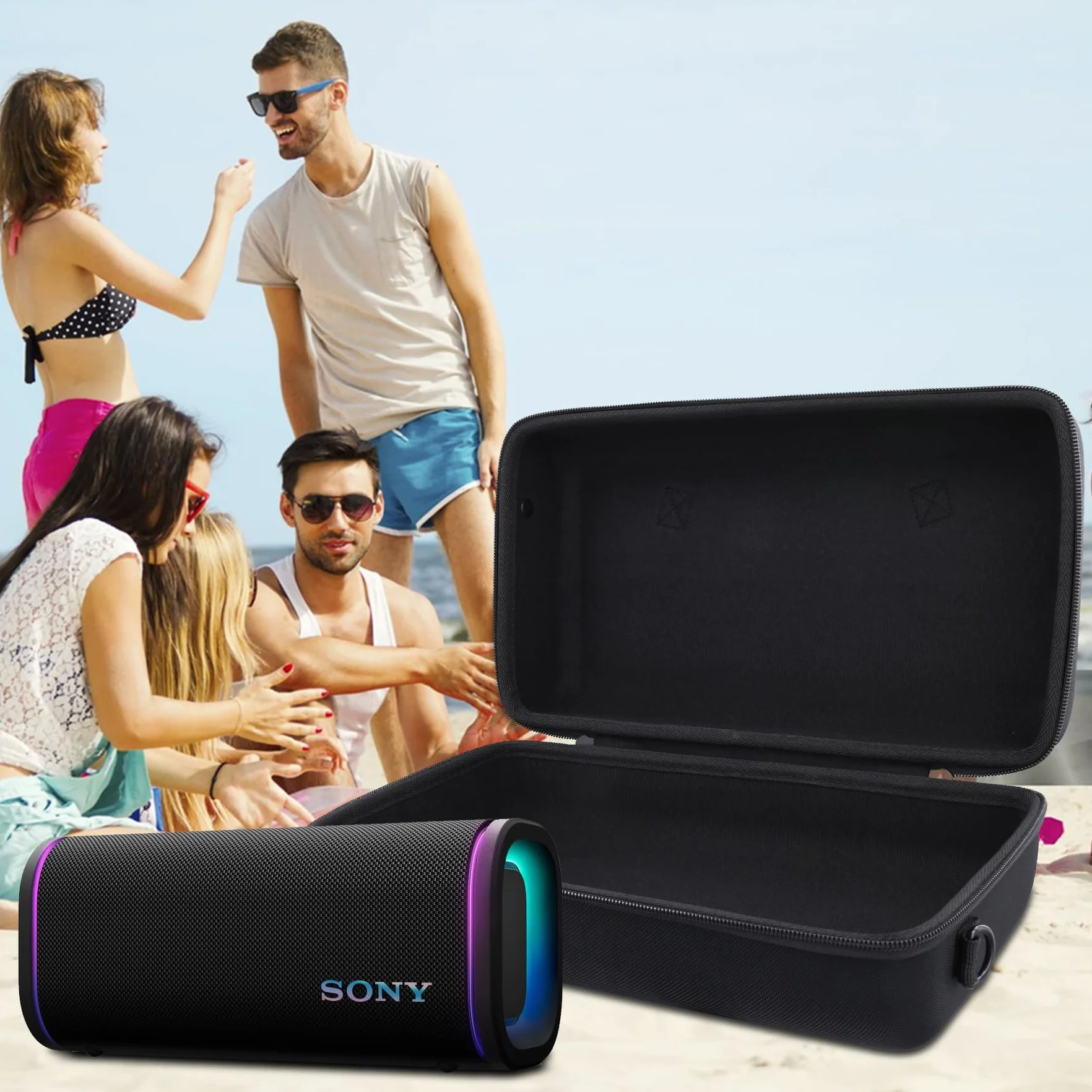 Etui twarde do Sony ULT FIELD 5 przenośny głośnik Bluetooth IP67 wodoodporny