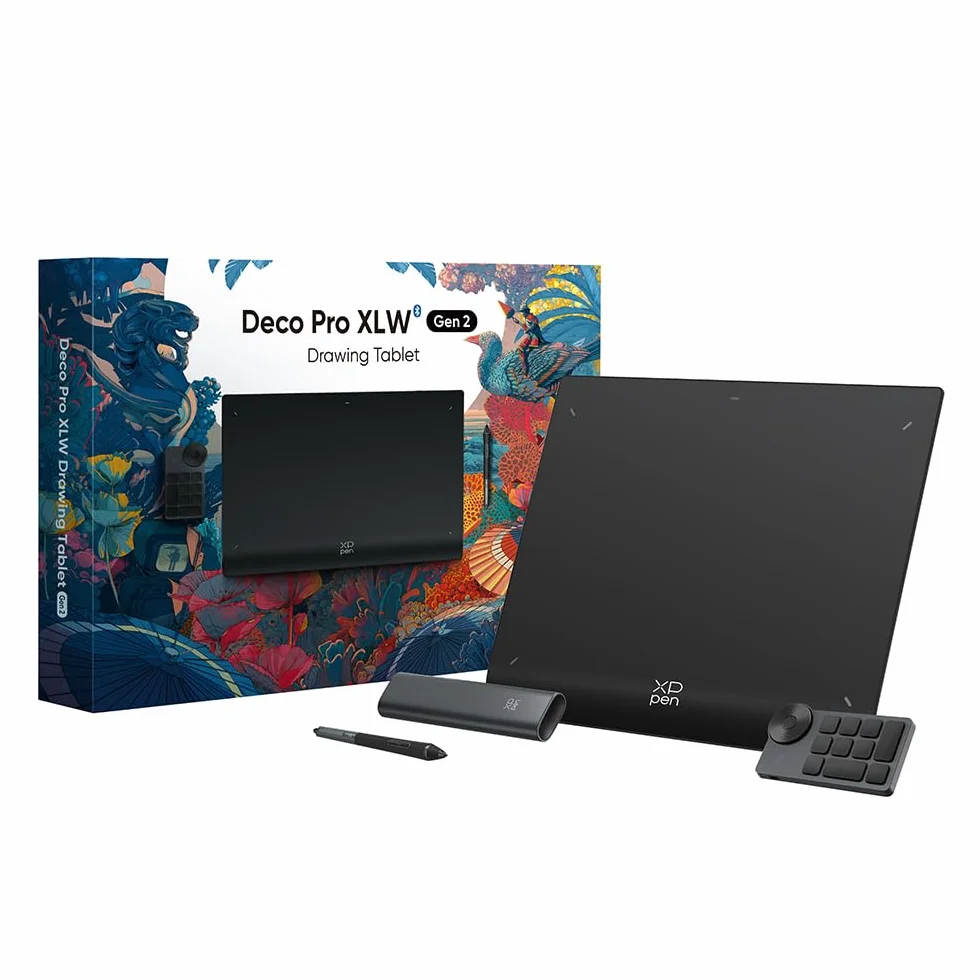 XPPen Deco Pro XLW Gen 2 tablet graficzny 16K poziomy ciśnienia Bluetooth 5.0 bez wyświetlacza