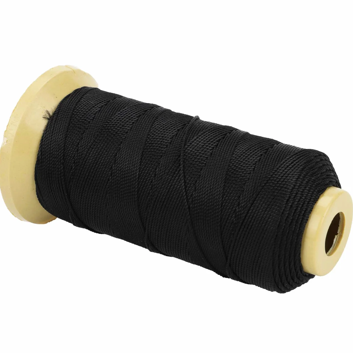 Nylonowy Sznurek dla Projektów DIY Rzemiosło Murowanie (Czarny, 1mm-656 feet)