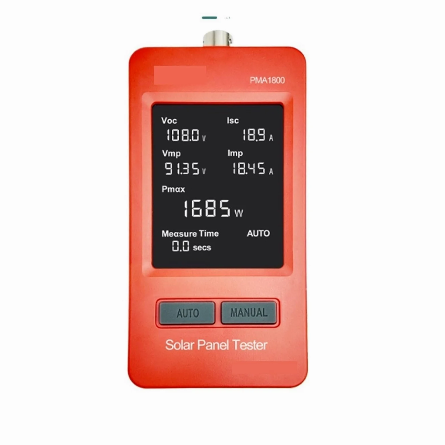 Tester paneli słonecznych Multimetr do paneli fotowoltaicznych MPPT Automatyczne/ręczne narzędzie do pomiaru napięcia Woltomierz Tester mocy(PMA1800)