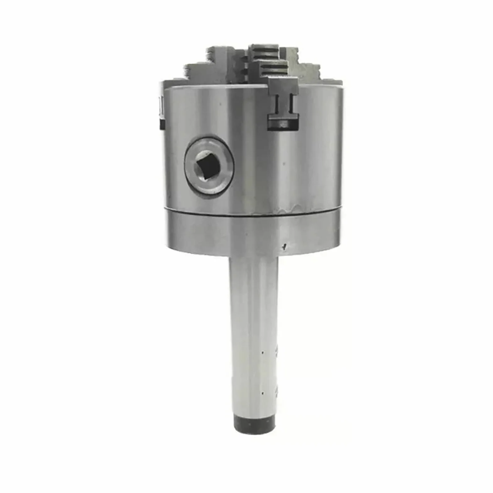 3-szczękowy uchwyt tokarski 125 mm z adapterem uchwytu MT2 - kołnierz stożkowy o wysokiej twardości do tokarki K11-125