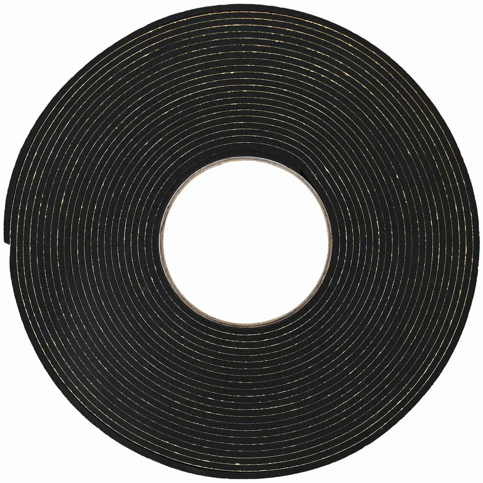 Samoprzylepna taśma uszczelniająca z pianki CR 10 sztuk czarna 20 mm x 10 m | Okrągły kształt, pyłoszczelny, hermetyczny, wodoszczelny, do drzwi, okien, gniazd, łatwy montaż