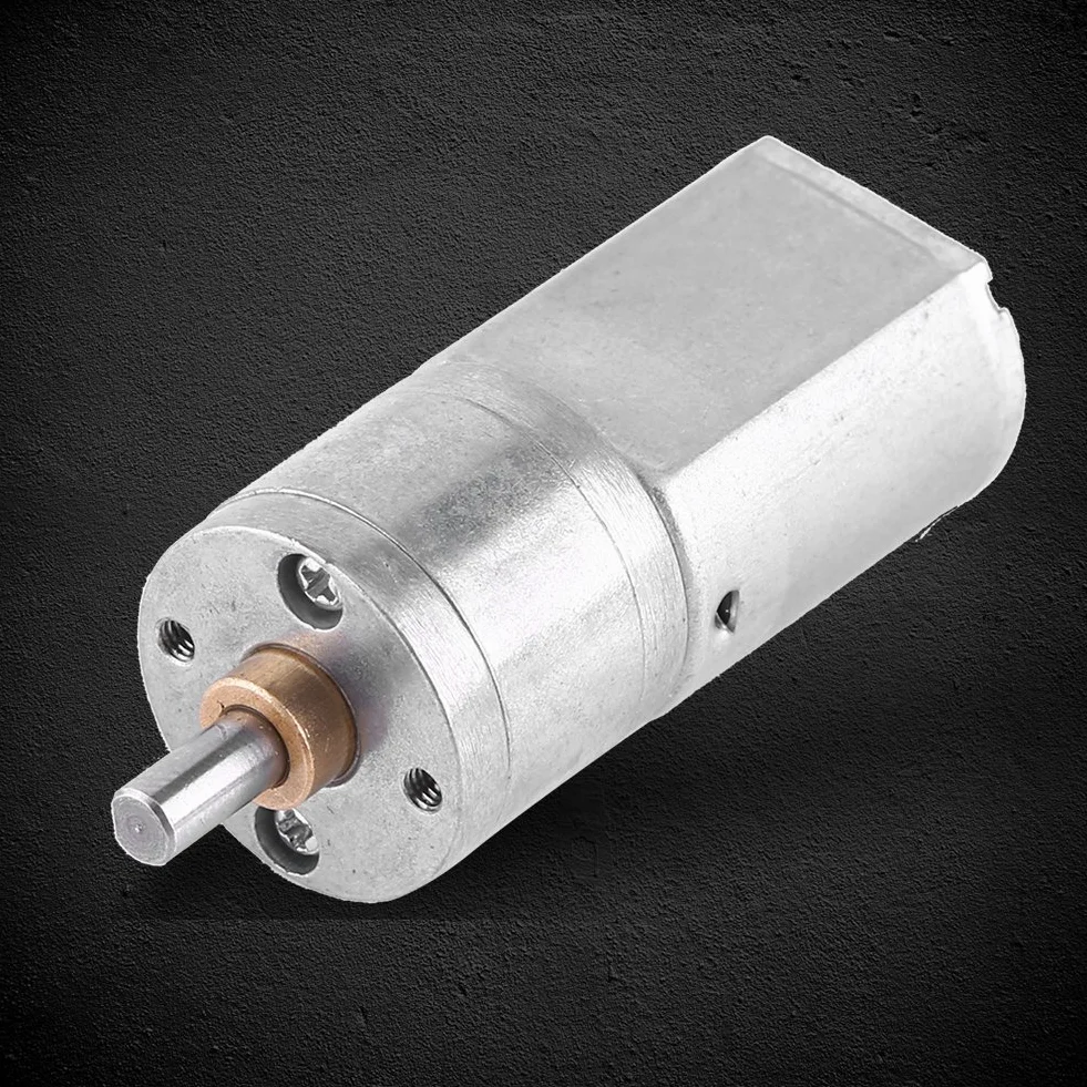 Turbo silnik przekładniowy o wysokim momencie obrotowym, DC 12 V, elektryczny, całkowicie metalowy, redukcja prędkości, skrzynia biegów 15/30/50/100/200 obr./min (12 V 200 obr./min)
