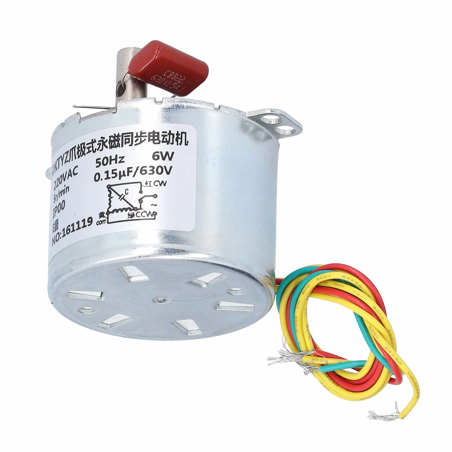 ViaGasaFamido AC220V 5RPM 50KTYZ Motoreduktor Silnik Redukcyjny Wysoki Moment Obrotowy Elektryczny Mikro Motoreduktor Redukcyjny średnica Skrzyni Biegów,Motoreduktor