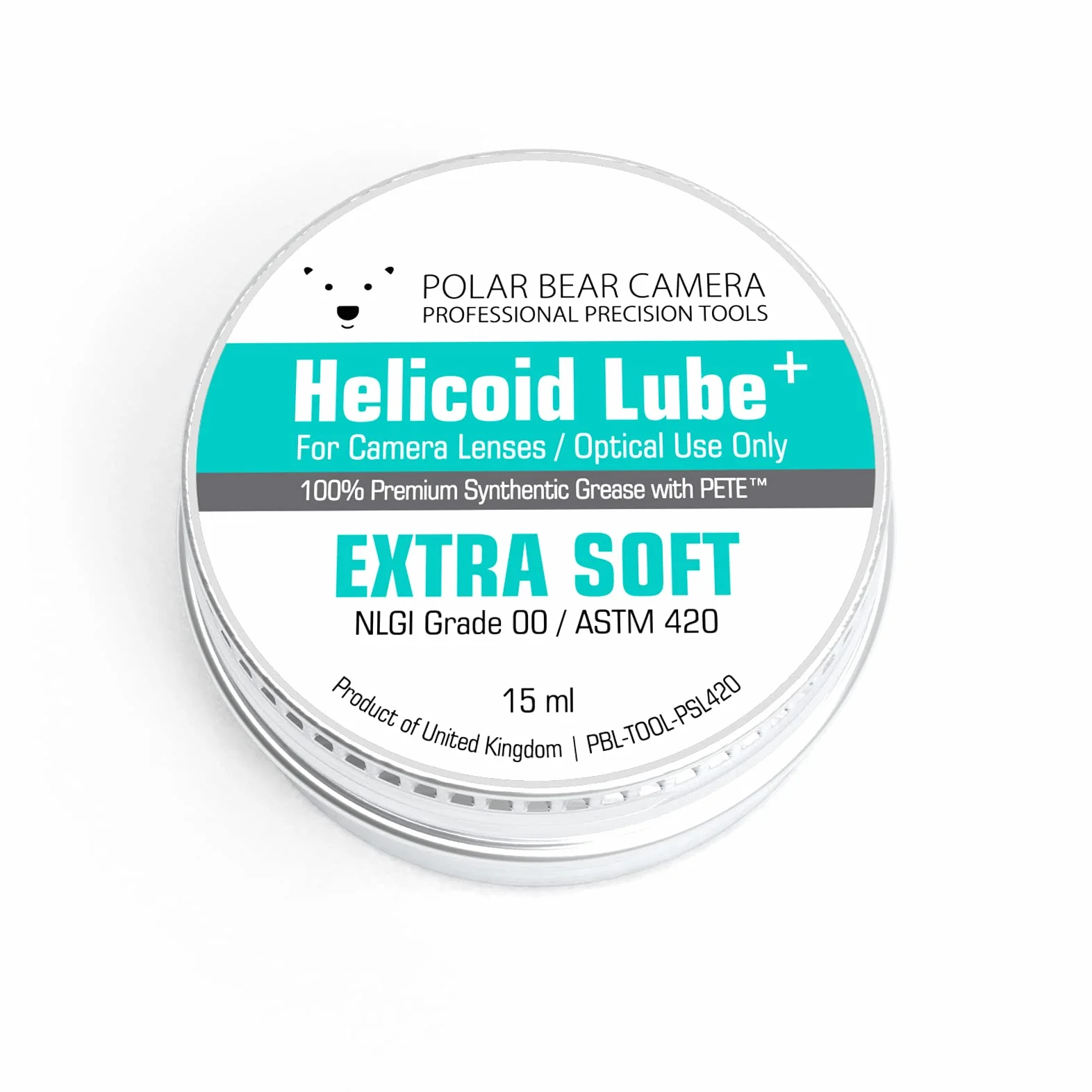 Helicoid Lube+ smar do amortyzatorów do soczewek aparatu, pierścień ostrości, 15 ml, bardzo miękki - 15 ml