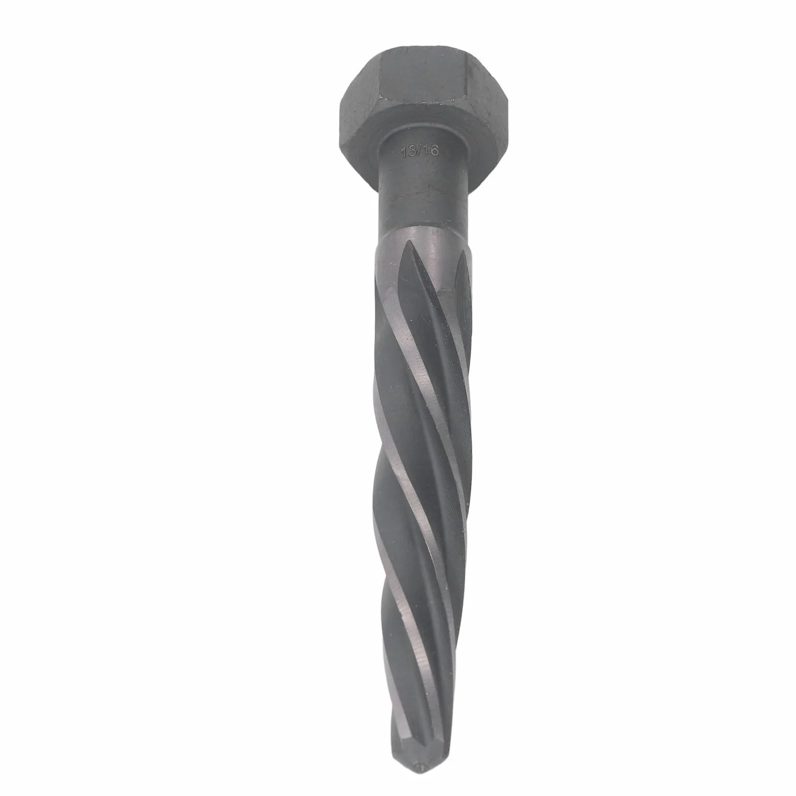 Rozwiertak M2 HSS6542 do wyrównywania materiału do montażu blach stalowych i konstrukcji metalowych - 5 spiralnych rowków ze stali szybkotnącej o średnicy 13/16 cala - Narzędzie