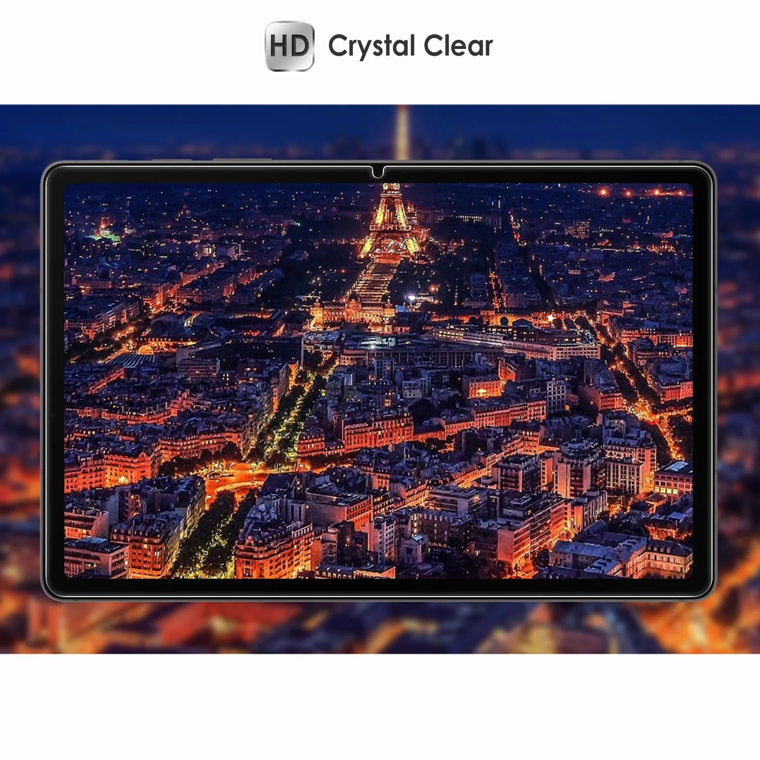 Samsung Galaxy Tab S10 Lite S9 FE S10 F S9 10,9" 2,5D Tempered Glass 9H Folia Ochronna Zestaw 2 sztuk