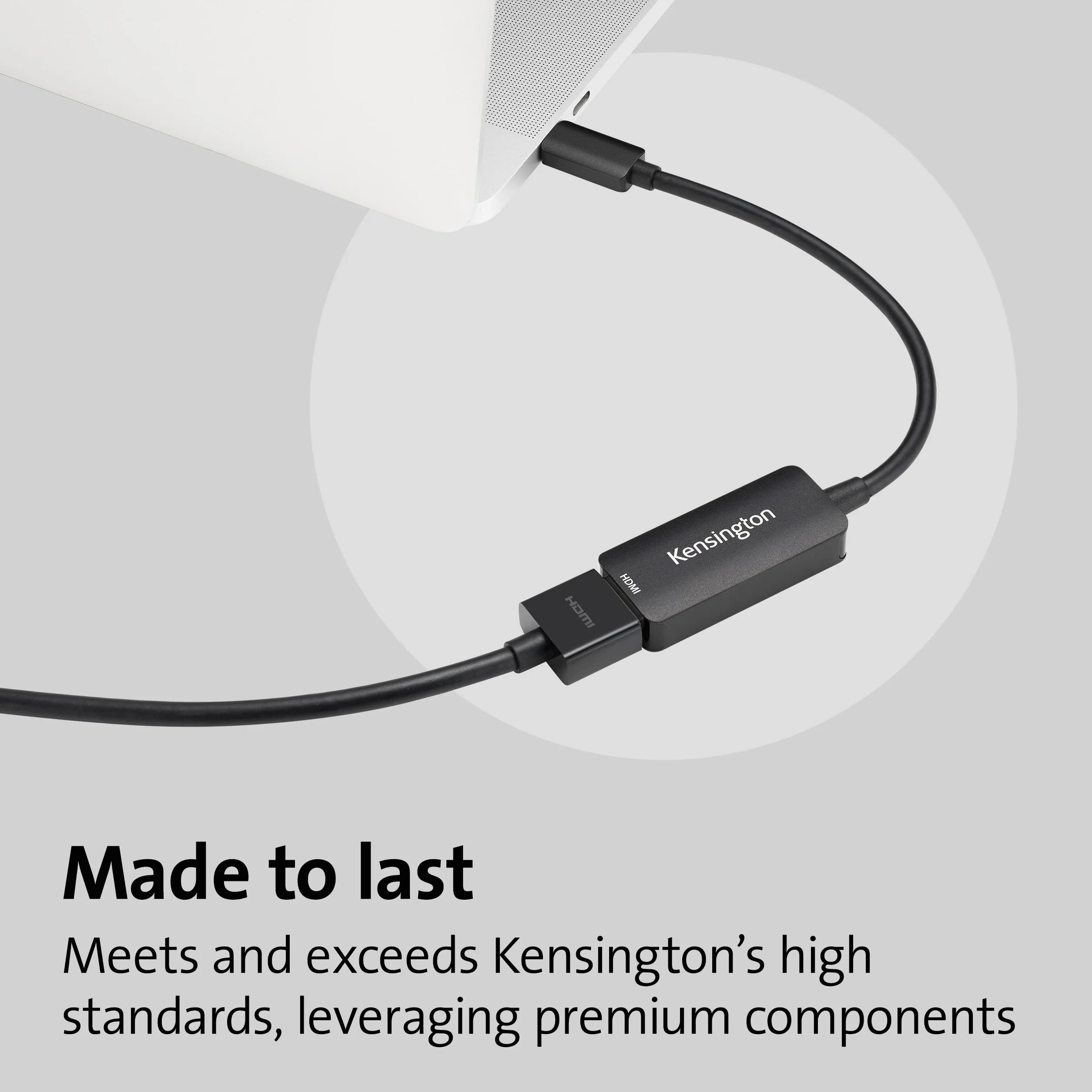 Kensington Adapter USB-C do HDMI CV4200H 4K/8K Dwa Monitory Thunderbolt 3 i 4