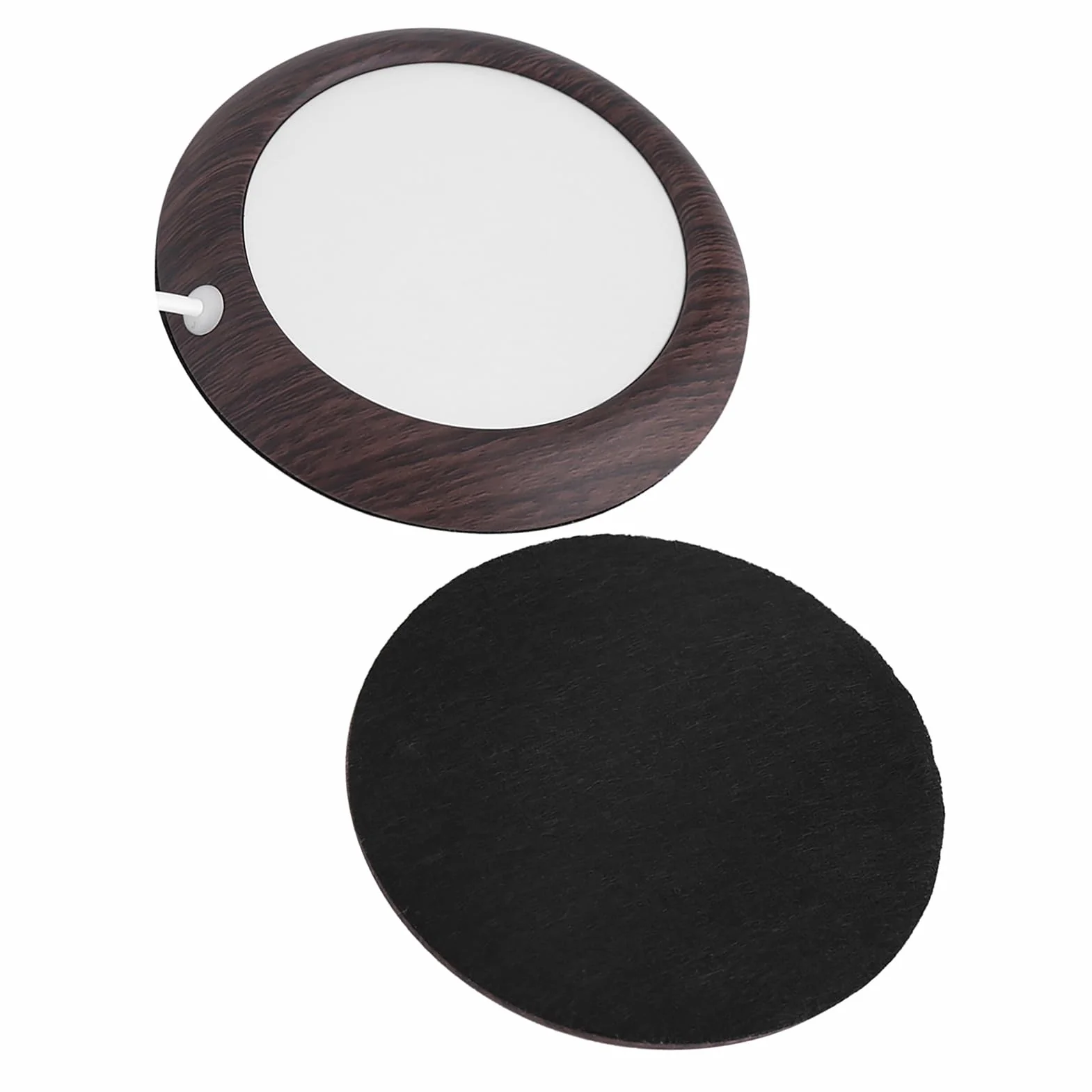 Podgrzewacz do Filiżanek USB Wood Grain 80℃ Przenośna Poduszka Grzewcza do Kubków