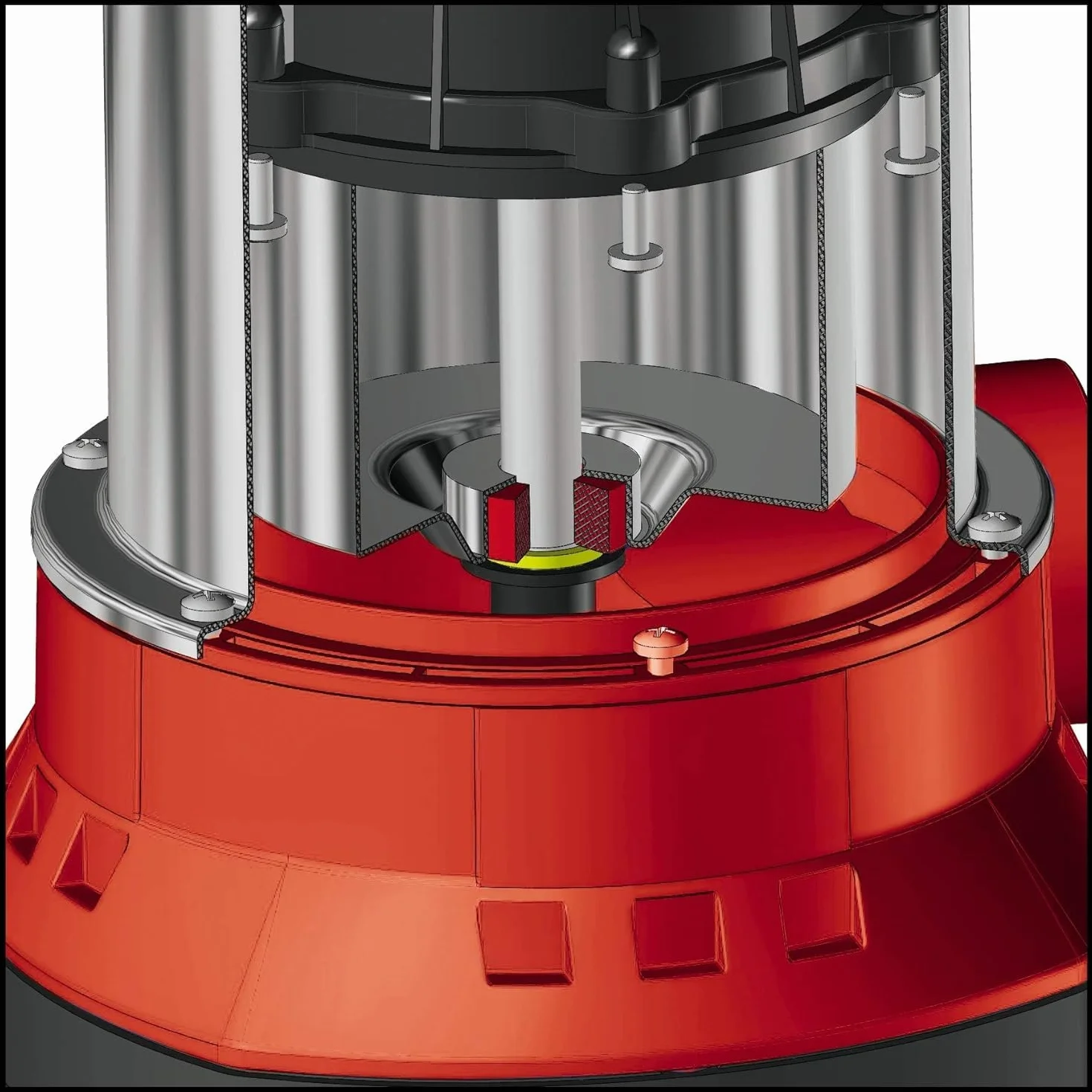 Einhell GE-PP 5555 RB-A Pompa do beczki deszczowej (550 W, pompa kombinowana 2 w 1, zanurzeniowa pompa ciśnieniowa i beczka przeciwdeszczowa, automatyczna funkcja z ochroną przed pracą na sucho,
