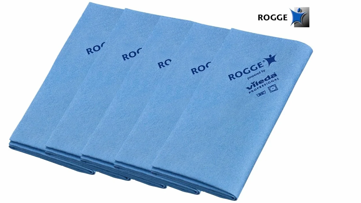 ROGGE & Vileda Prof. XXL Display Microfiber Cloth 38x40 cm Zestaw 5 szt.