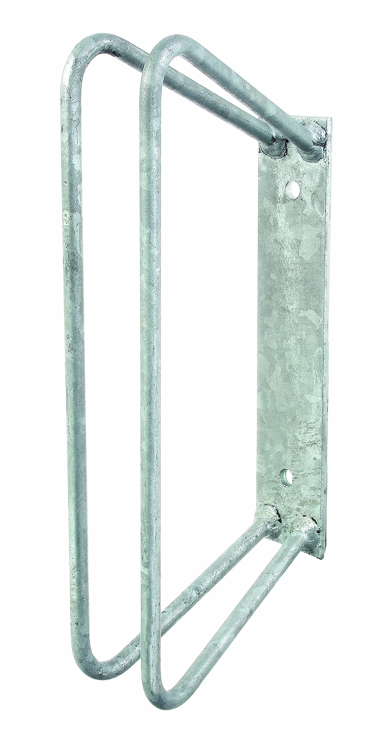 Alberts 692216 Pojedynczy uchwyt na rower | do mocowania na ścianie | ocynkowany ogniowo | uchwyt pod kątem 90°