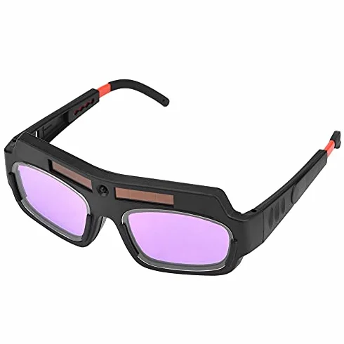 Yosoo Solarne okulary spawalnicze z automatycznym zaciemnieniem, okulary ochronne, regulowana ochrona oczu do gogli Argon Arc Electric Impact