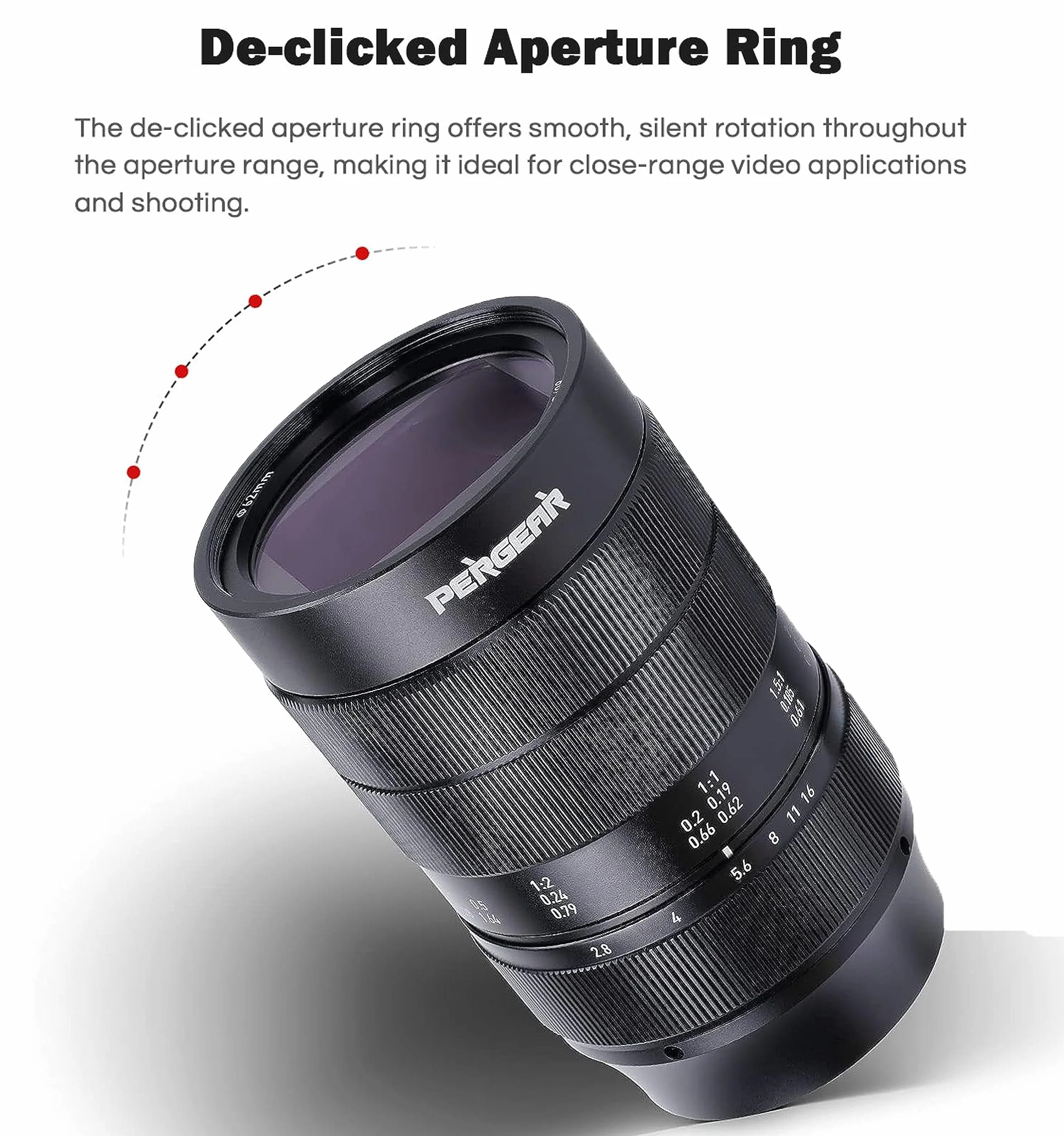 PERGEAR 60 mm F2.8 II pełnoklatkowy obiektyw makro do Sony E-Mount