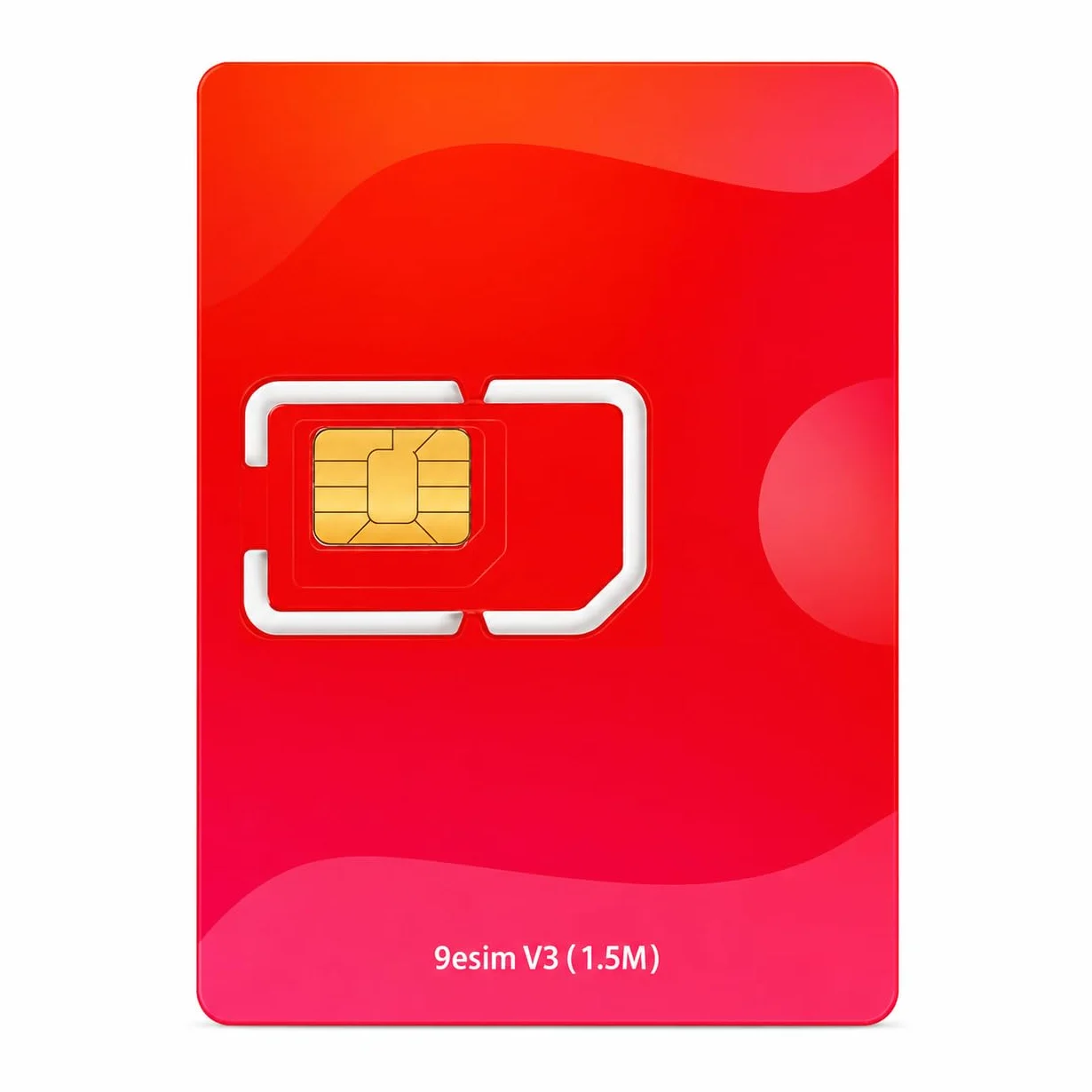 Carte eSIM Android débloqué V3 Flagship – Adaptateur SIM vers eSIM, 50 Profils +1GB Gratuits, Pré-découpée Nano/Micro/Standard
