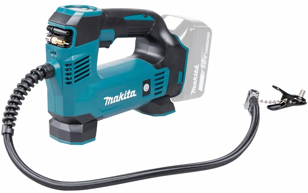 Makita DMP180Z Kompresor, Niebieski/Czarny, 12 l