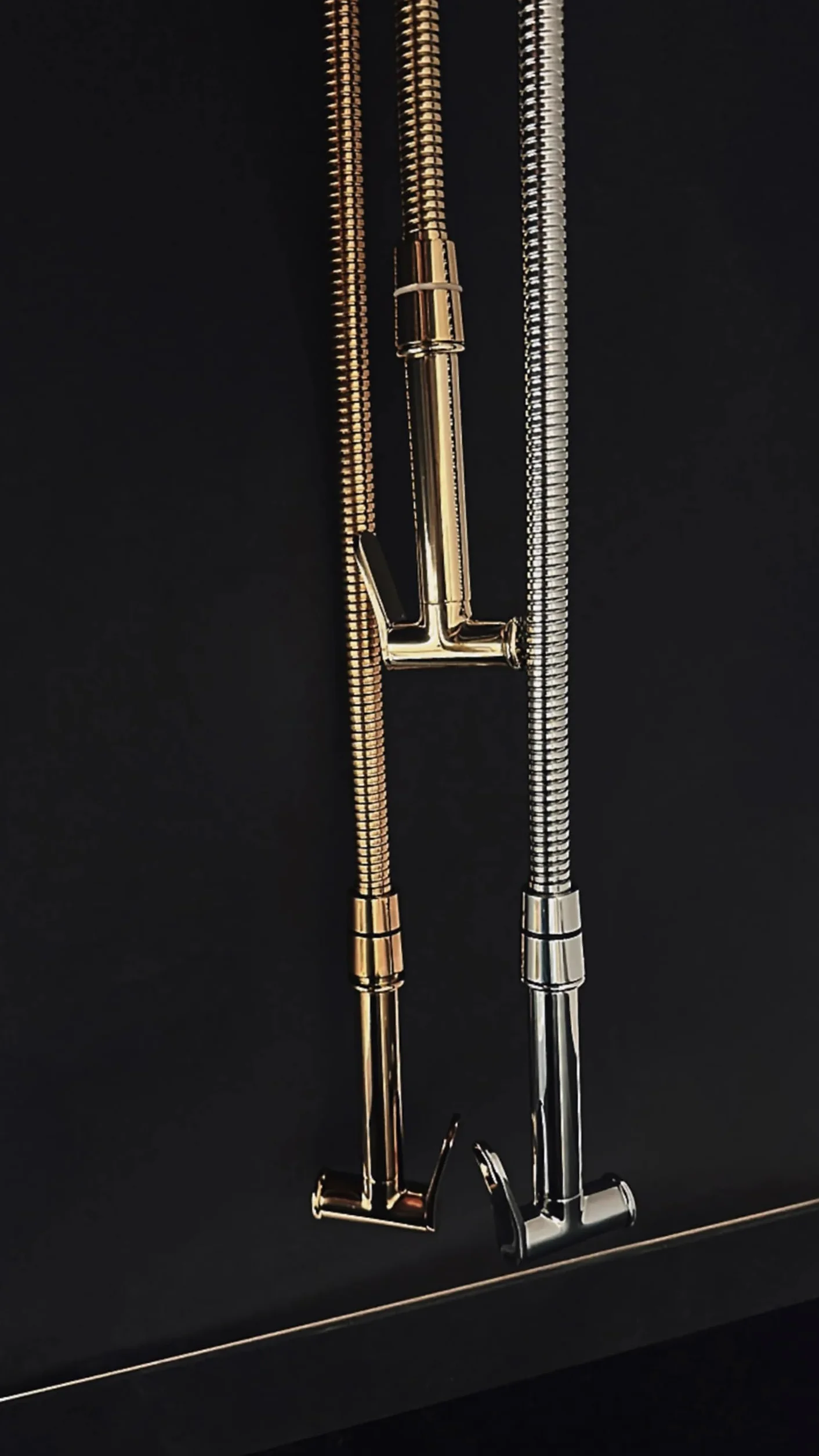 Rea - Bateria Bidetowa Lungo Loop Diamond, Chrom, Mosiądz, Głowica Ceramiczna, 5 X 5 X 11 Cm