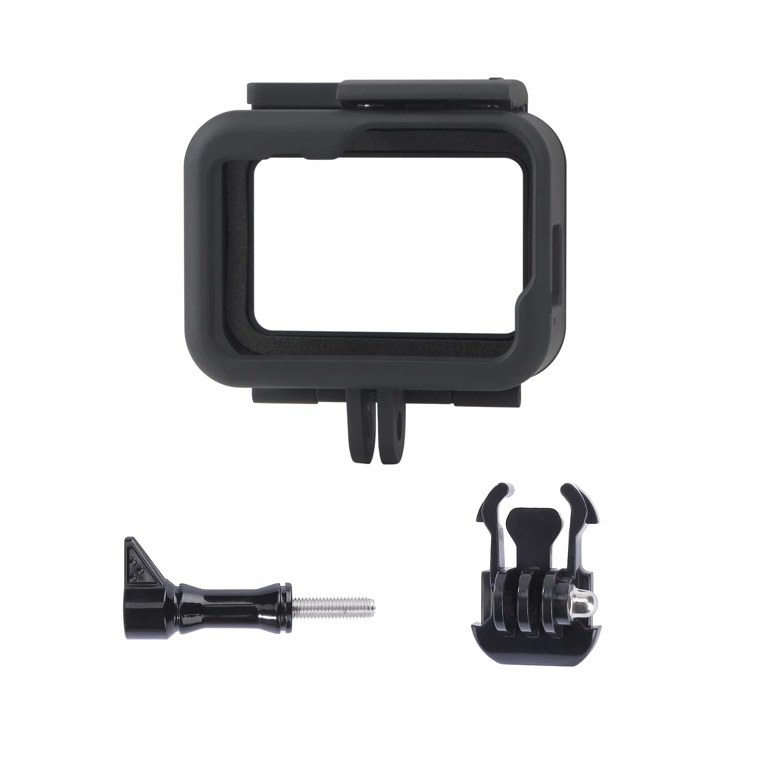 Obudowa ramowa kompatybilna z GoPro Hero 9/10/11 Black akcesoria ochronna z cokołem i śrubą