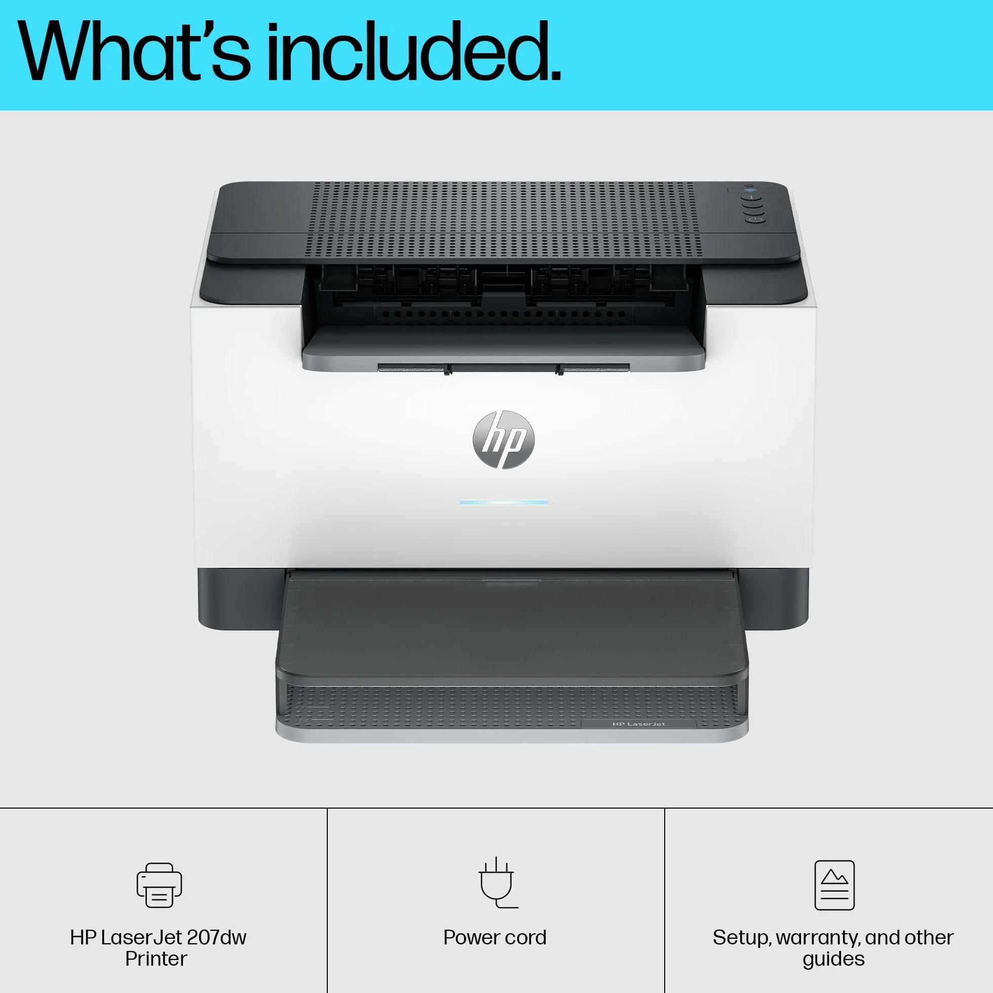 HP LaserJet M207dw Printer