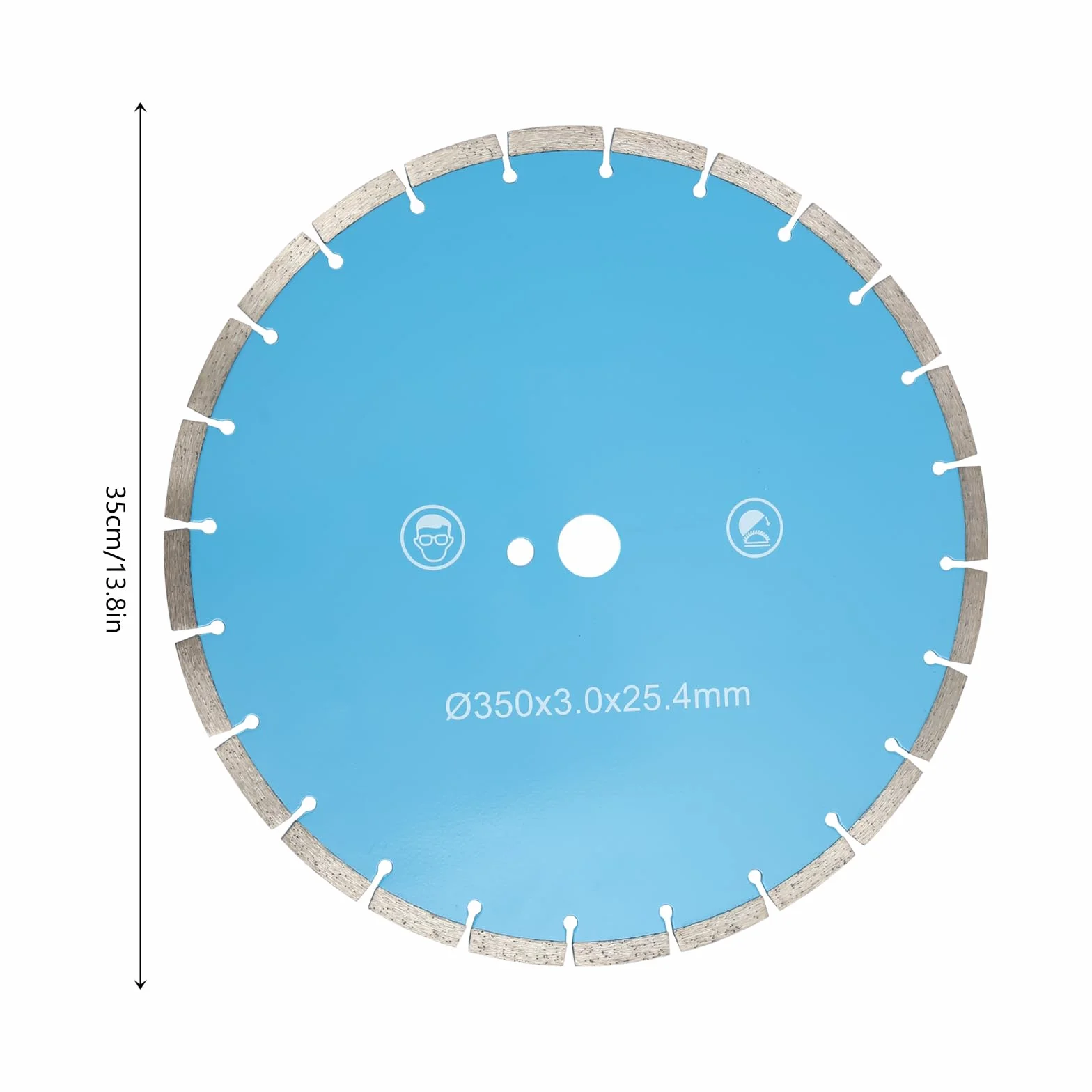 Piła do betonu przecinarka do betonu z 350 mm diamentowym brzeszczotem 4000 W, silnik z czystej miedzi, maks. głębokość cięcia: 135 mm, przecinarka do cięcia na mokro z kołami pomoc