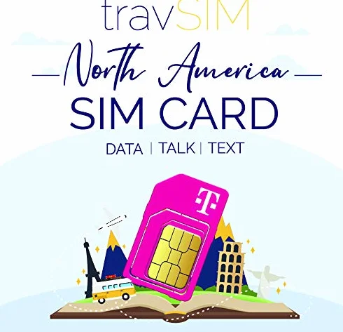T-Mobile Prepaid North America SIM Card 50 GB US 5 GB CA MX 10 Days