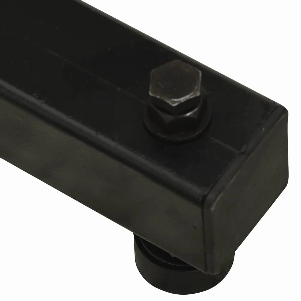 Uniwersalna tokarka stojak ze stali z gumowymi nóżkami, regulowana wysokość i długość, platforma 215 x 110 mm, do tokarki w warsztacie i modelarstwie, stabilna podstawa do tokarki