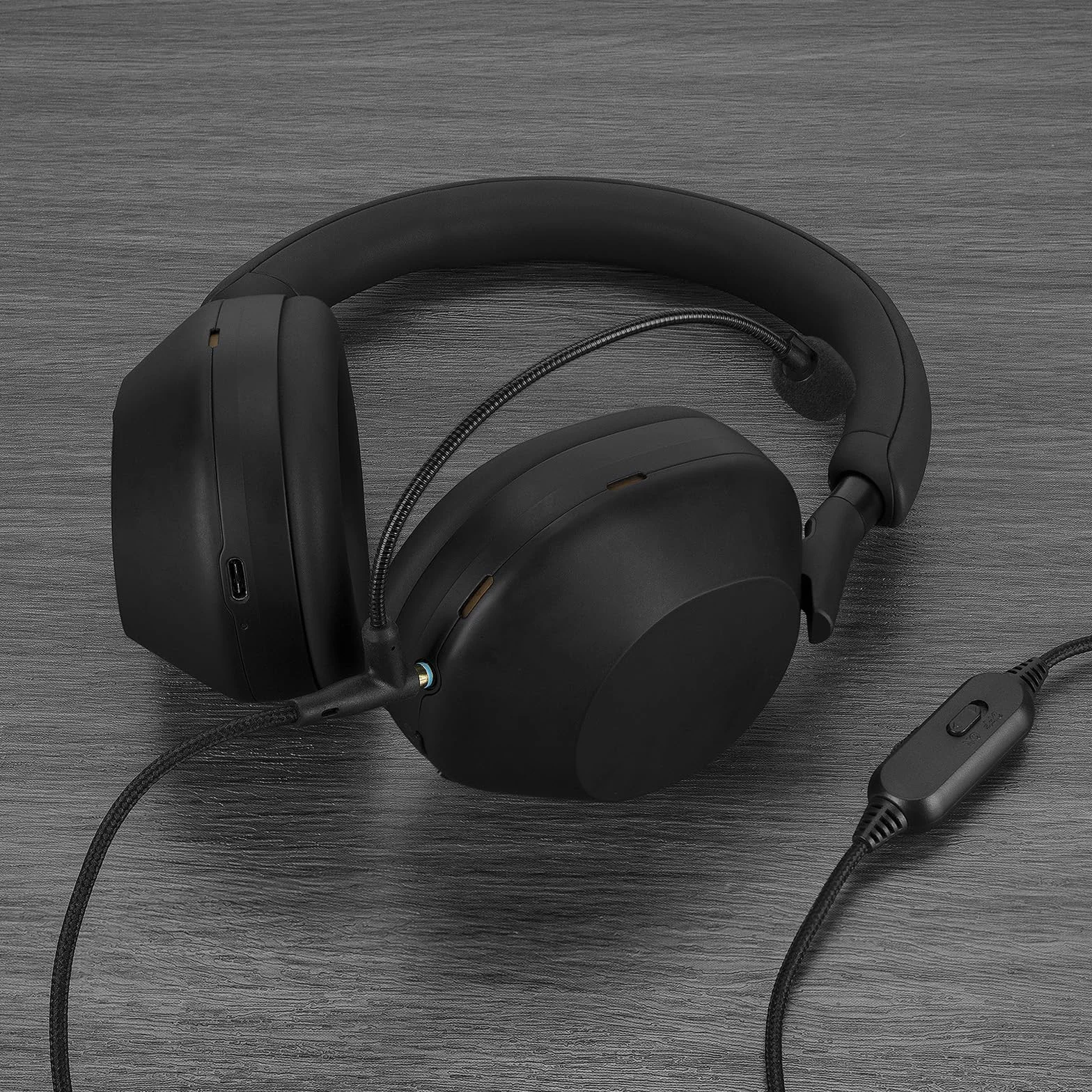 Geekria Kabel do słuchawek z mikrofonem na wysięgniku 3,5 mm 5,6 ft Sony WH-1000XM6/1000XM5/1000XM4 WH-XB920N ULT WEAR