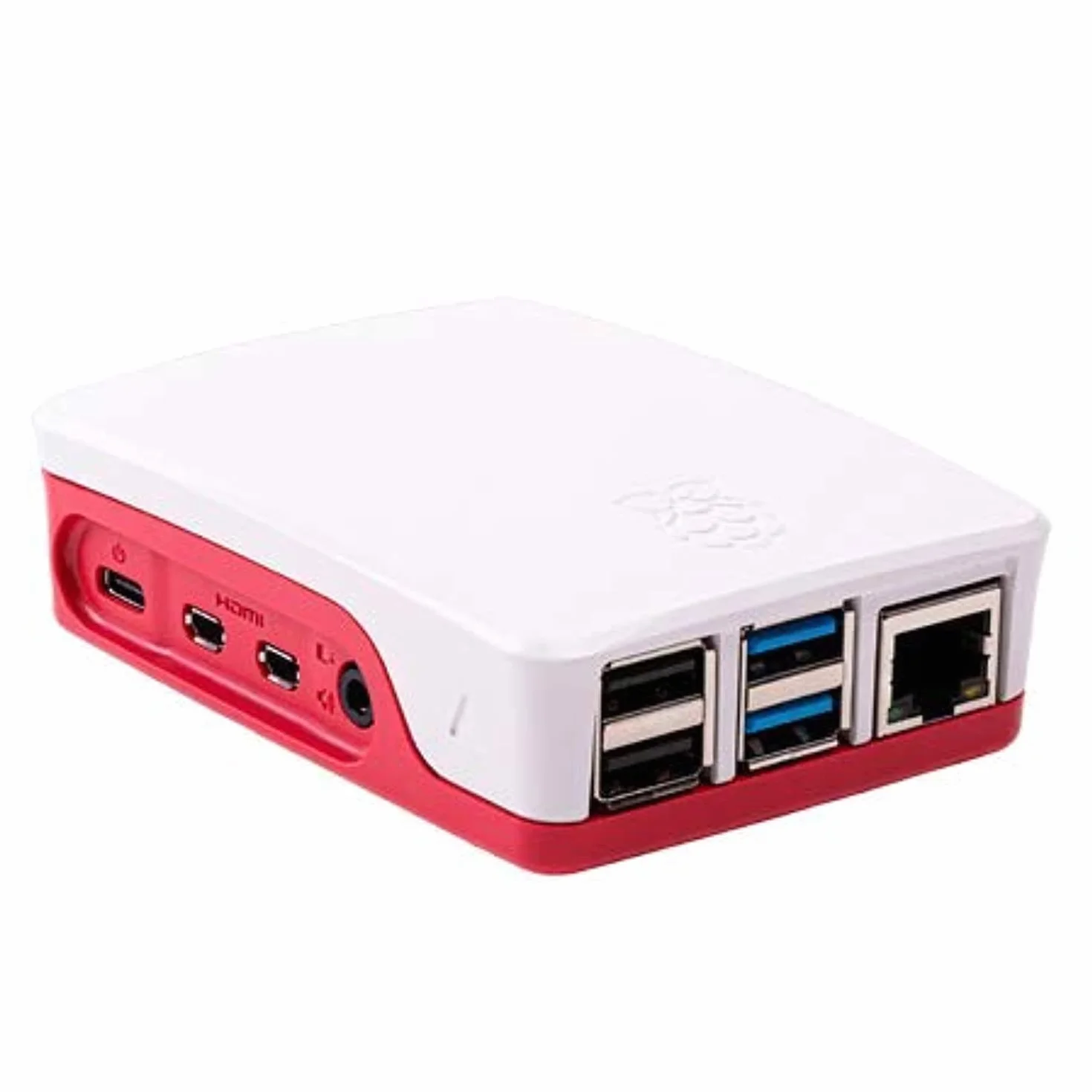 Raspberry Pi Obudowa do Raspberry Pi 4 czerwona biała