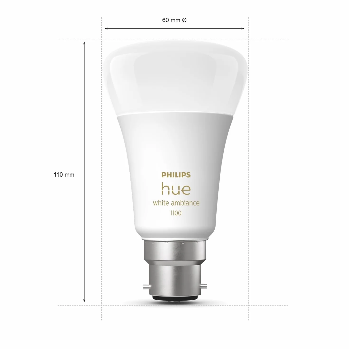 Philips Hue Ambiance Żarówka Led, Biały, 1 sztuka