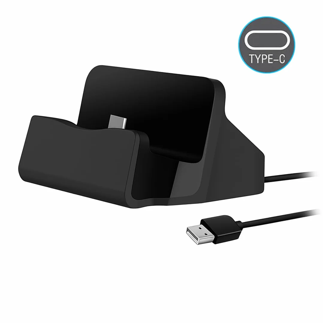 P59CS stacja dokująca USB 3.1 typu C z kablem o długości 1 m – szybka ładowarka i stacja ładująca do telefonu komórkowego, USB-C