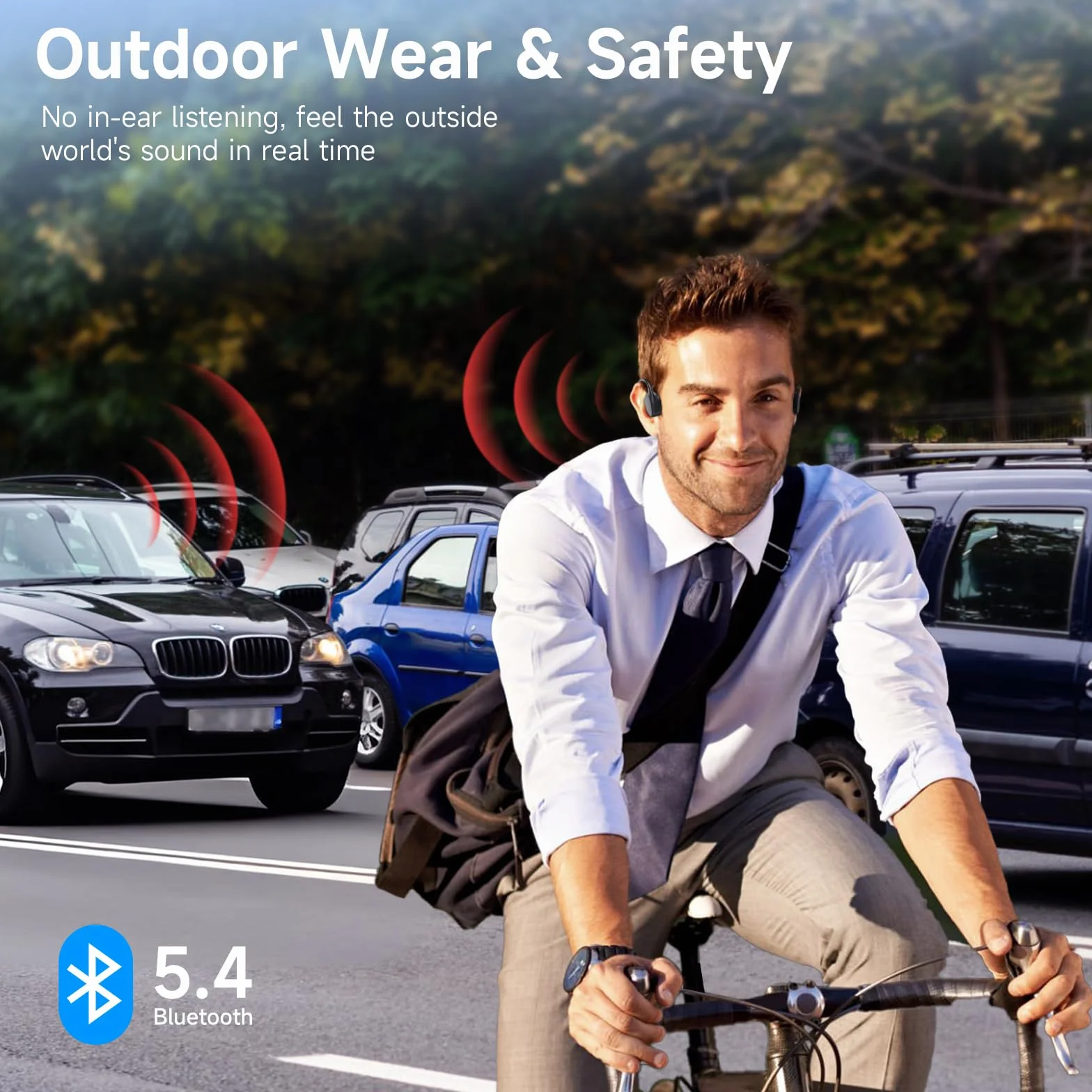 LOBKIN Słuchawki do pływania, słuchawki przewodnictwa kostnego do pływania Bluetooth 5.4 Wodoodporne Bezprzewodowe IPX8 z 32 GB Odtwarzaczem MP3