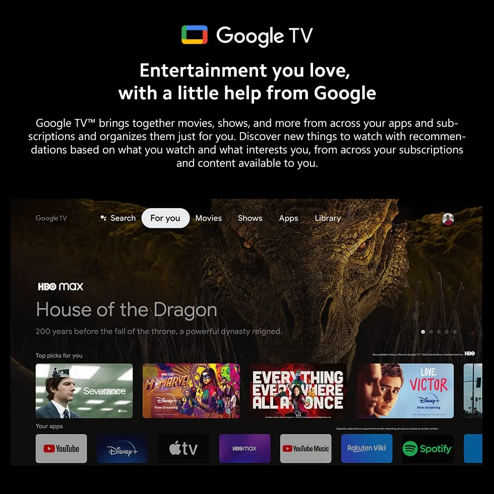 Xiaomi odtwarzacz multimedialny S 2nd Gen 4K Ultra HD Streaming Media Player 2 GB RAM 8 GB ROM Google TV Dolby Vision HDR10+ Dolby Atmos czarny