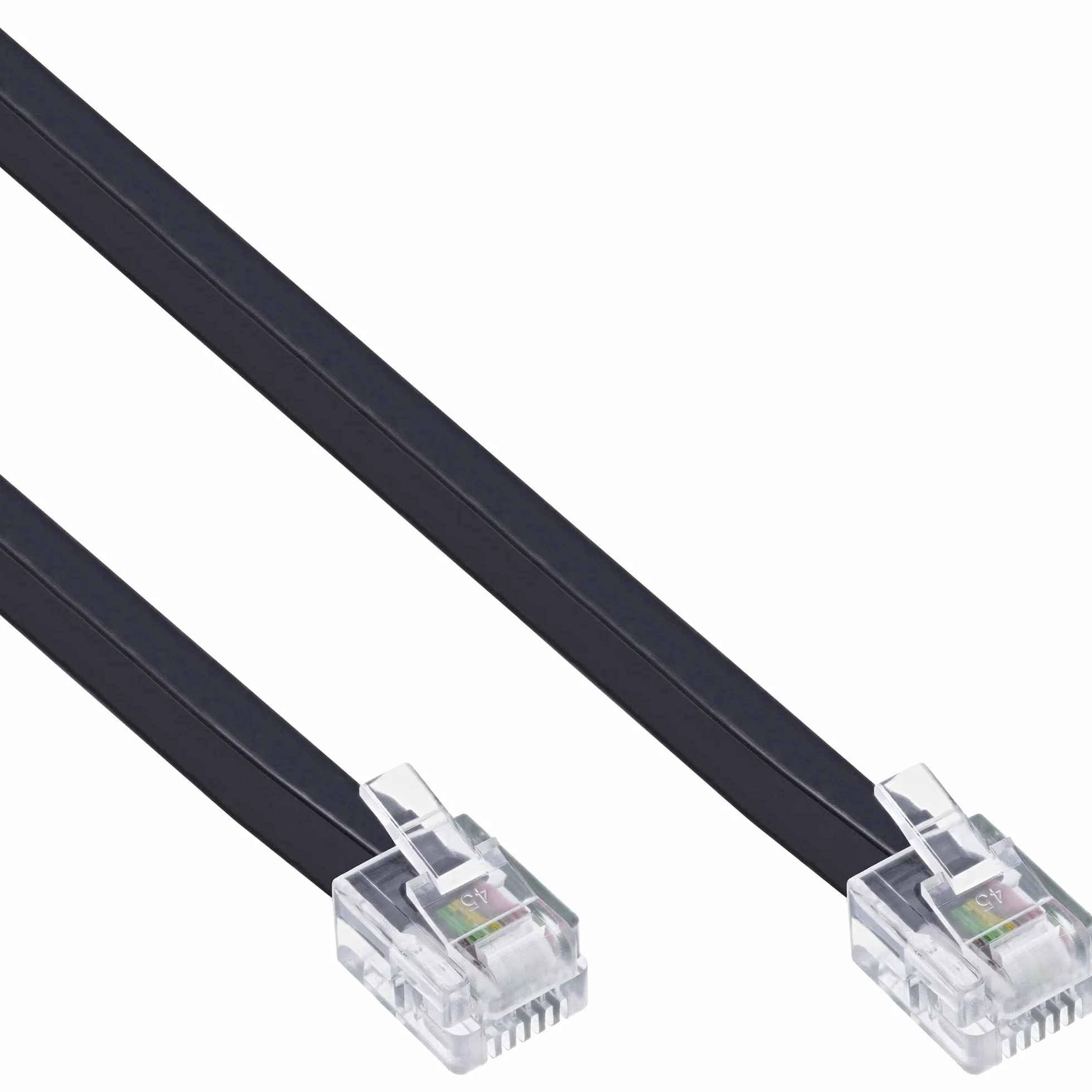 InLine kabel modułowy RJ12 1m 6P6C 6-żyłowa wtyczka/wtyczka