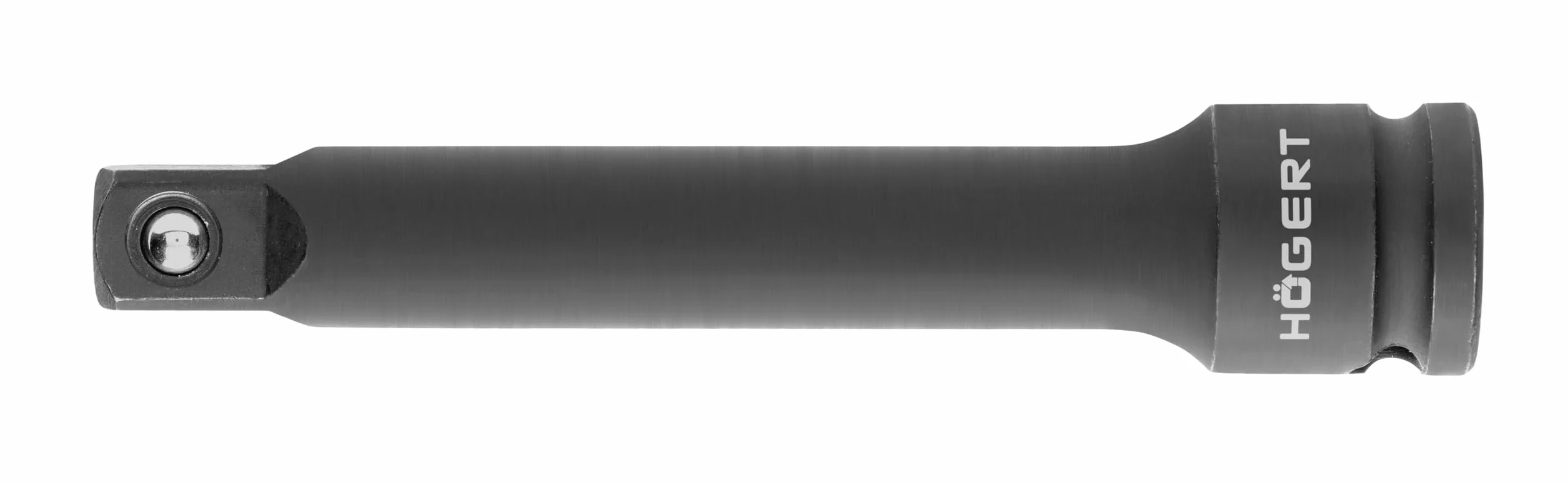 HÖGERT TECHNIK Odporne na uderzenia przedłużenie 1" – 250 mm – stal CrMo – DIN 3121 – przedłużka do wkrętarki udarowej i narzędzi pneumatycznych