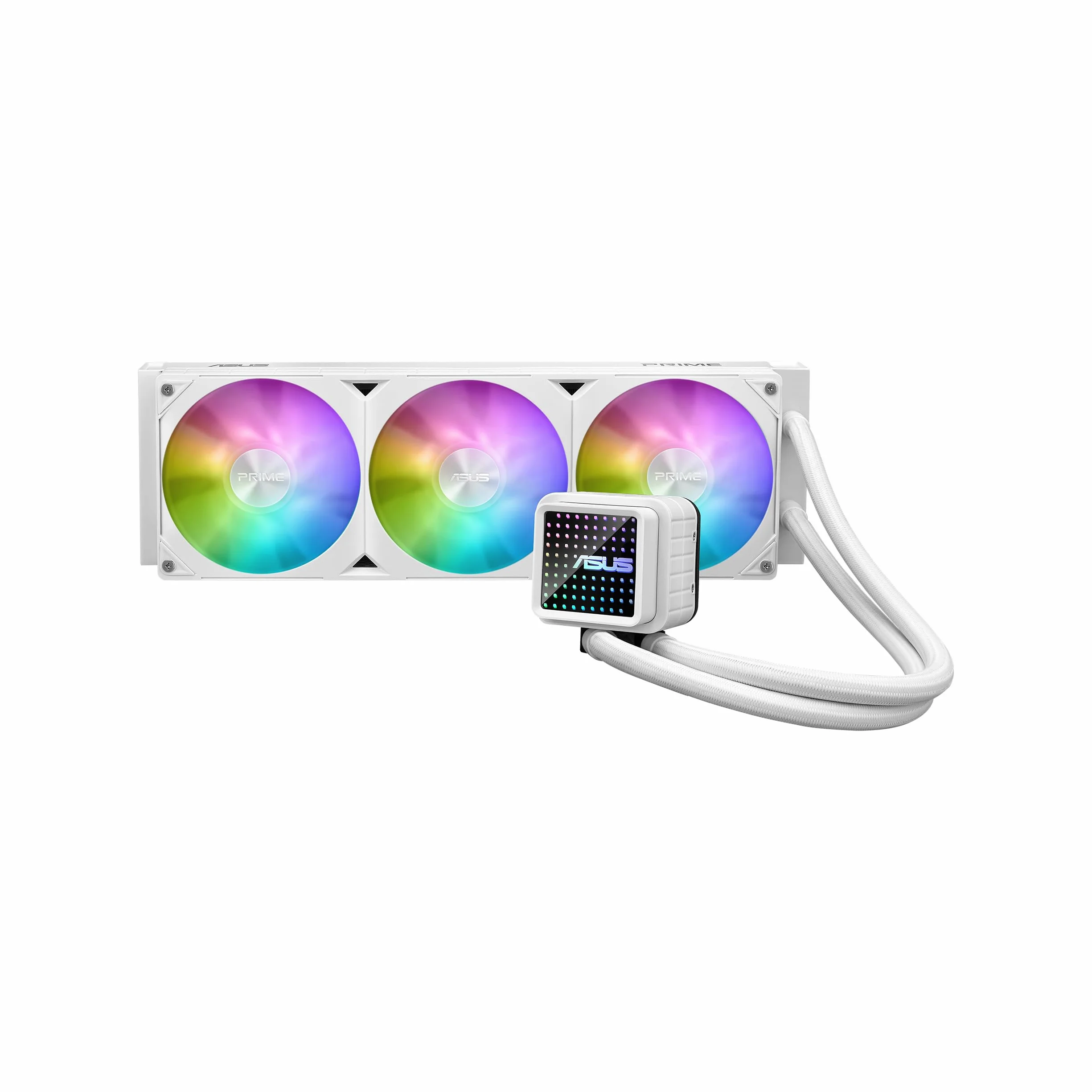 ASUS Prime LC ARGB White Edition All-in-One chłodzenie procesora płynne LGA 1851 1700 wentylator ARGB