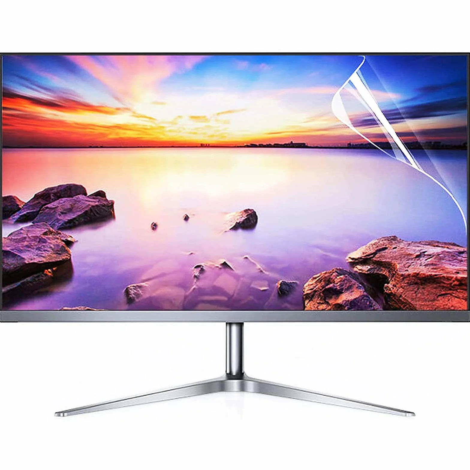 32-75-calowa matowa folia ochronna na ekran telewizora antyodblaskowa folia ochronna na ekran LCD zmniejszająca zmęczenie oczu - 34 cale 815 * 345 mm, 32 cale 6，32 inch 698 * 392mm