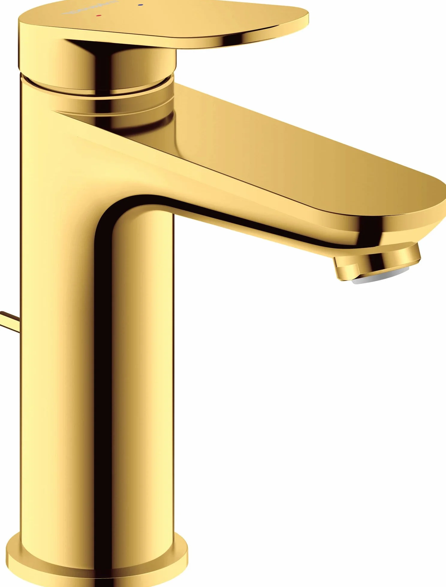 Duravit WA1020001034 Wave bateria umywalkowa, polerowana na złoto