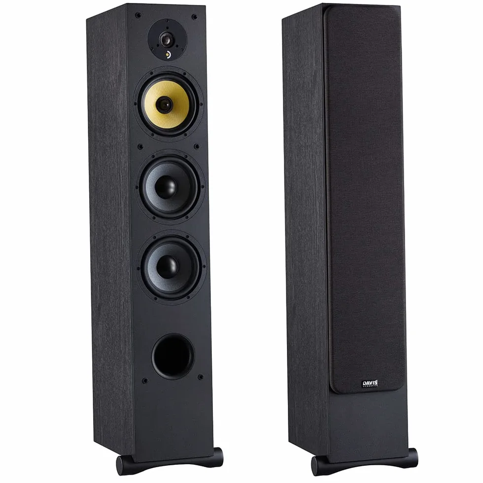 Davis Acoustics Ariane 7 Black 3-drożna kolumna 4 głośniki