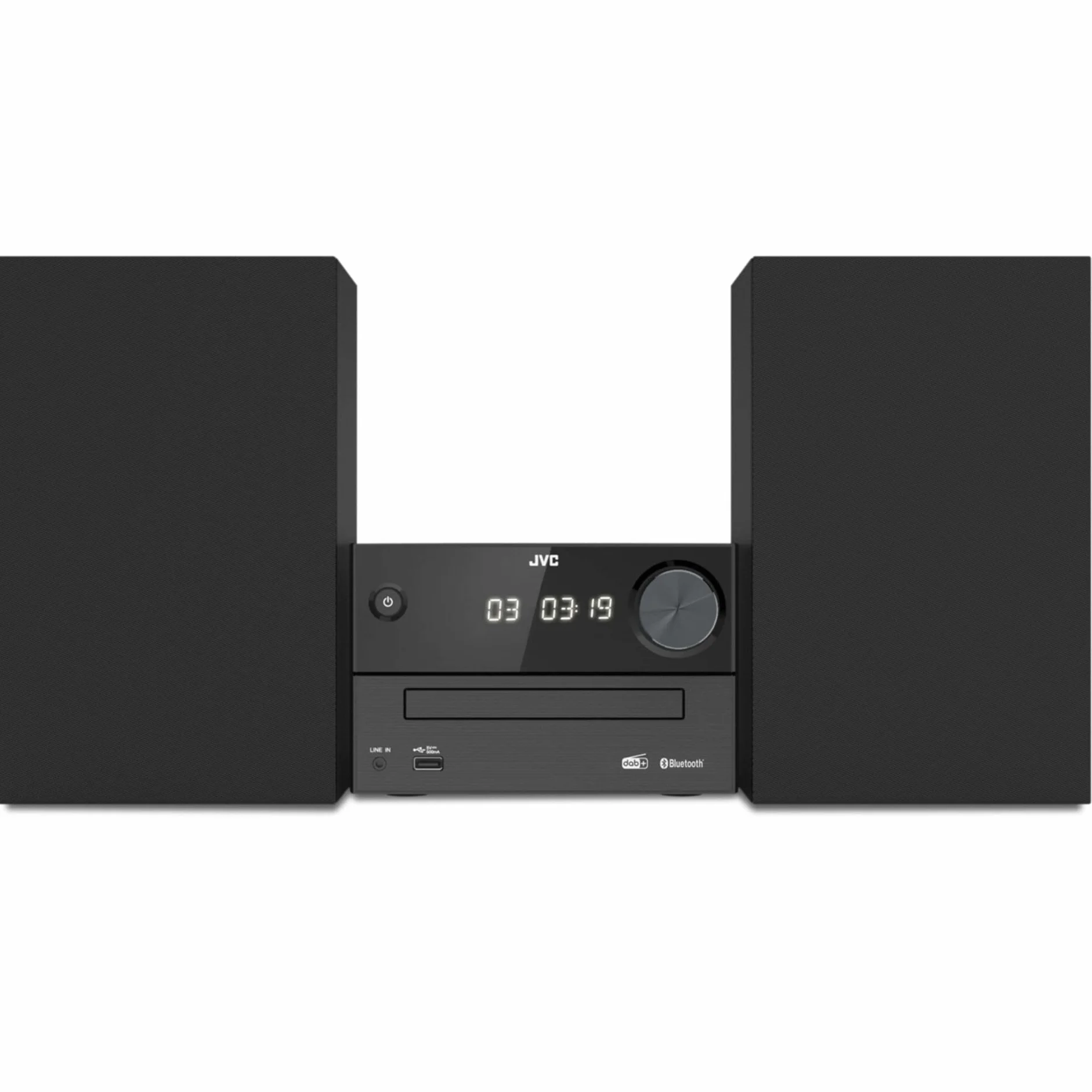 Jvc UX-C25DAB Zestaw Stereo, Czarny, 3600W
