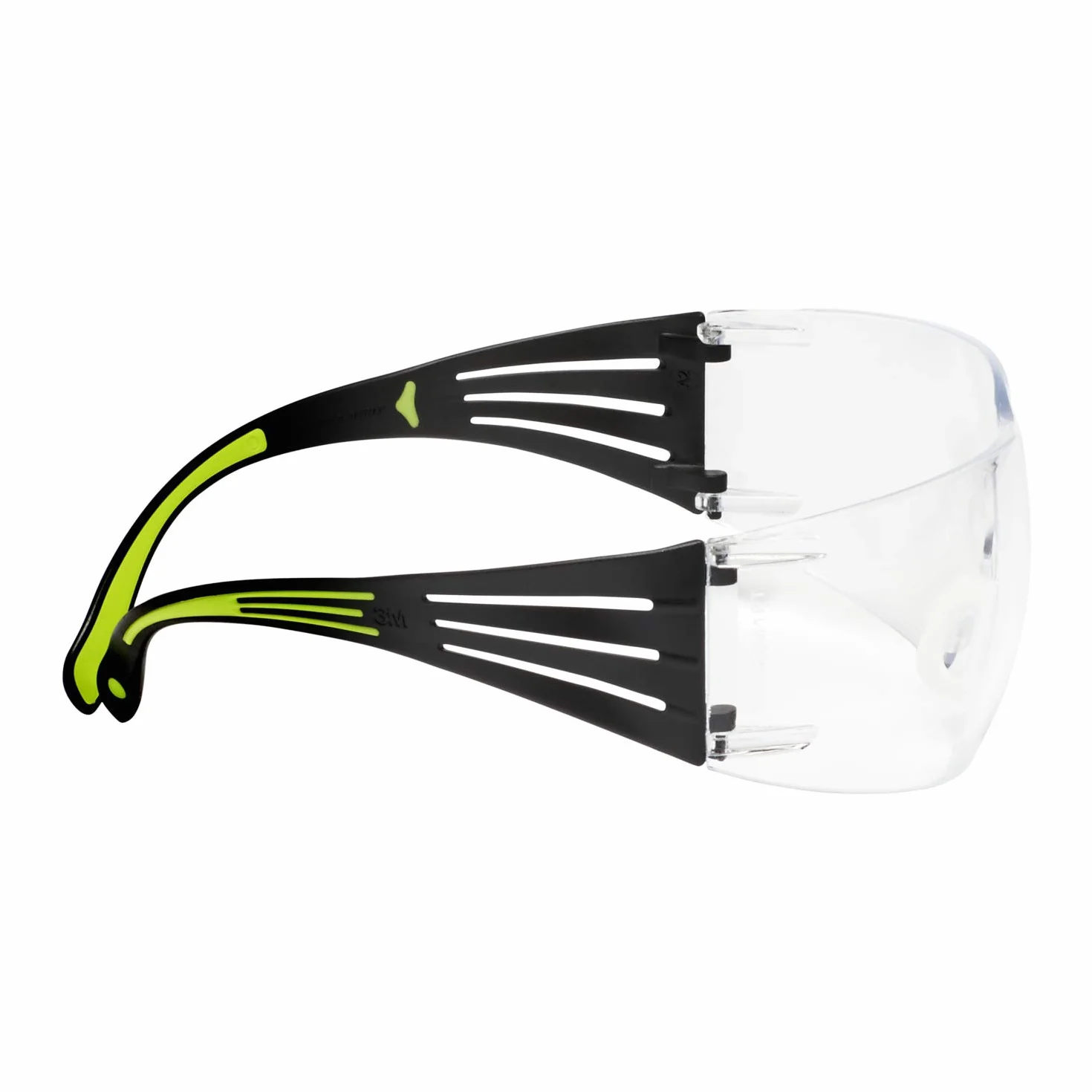 3M Okulary ochronne SF400 CC1, przezroczyste – komfortowe okulary ochronne z powłoką zapobiegającą zarysowaniom – obustronna powłoka chroniąca przed promieniowaniem UV, zarysowaniem i zaparowaniem