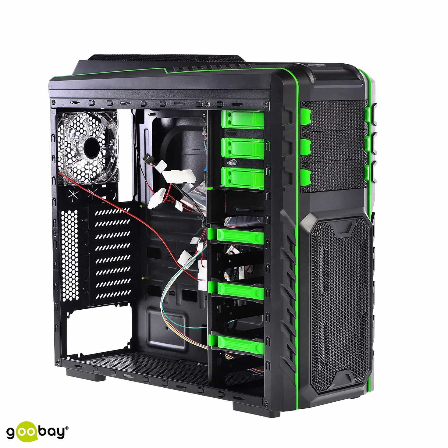 Goobay ramka montażowa 3,5" na 5,25" do dysku HDD/SSD srebrna