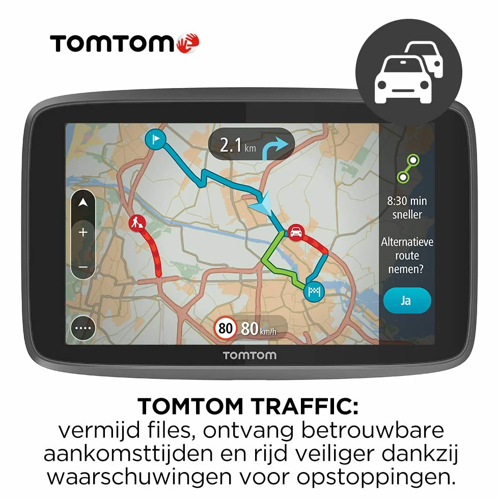 TomTom GO Professional 620 nawigacja GPS dla ciężarówek (mapy Europy, TomTom Traffic, Wi-Fi, POI dla dużych pojazdów)