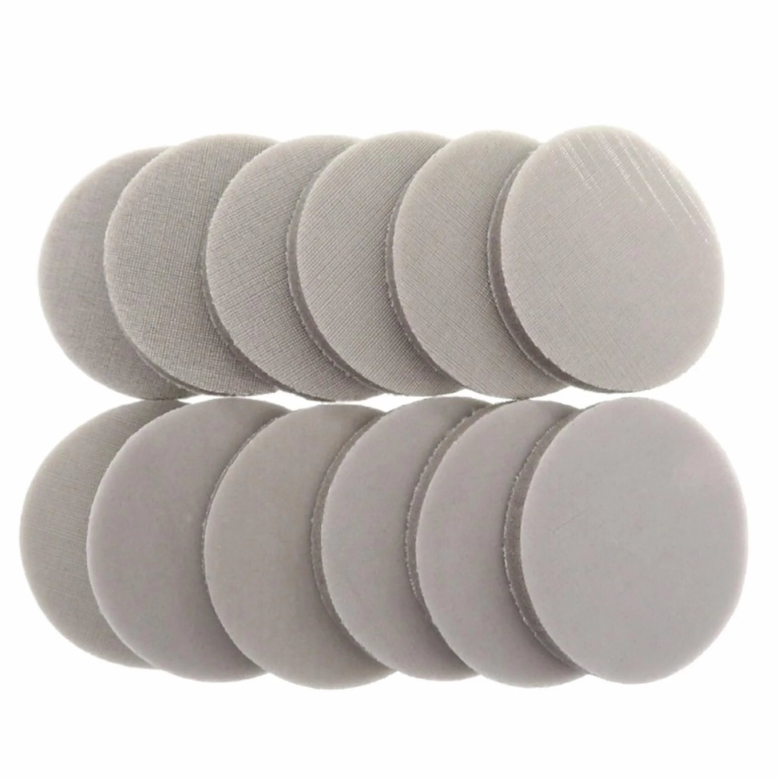 2-calowe gąbkowe tarcze ścierne – papier ścierny z rzepem do polerowania na mokro i sucho (ziarnistość 320–8000) – do samochodów, drewna, metalu(10 Pcs 2000 Grit)