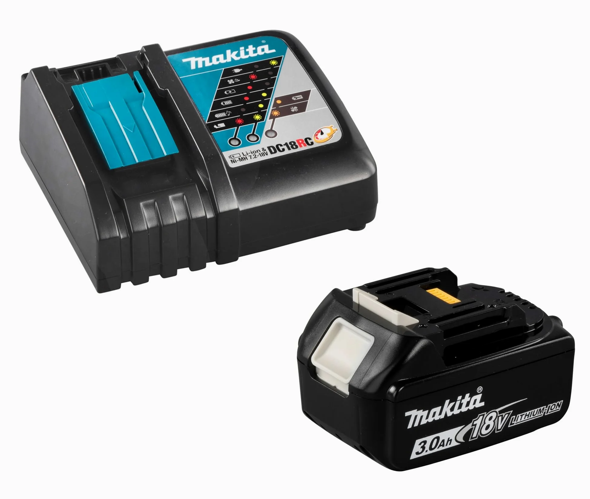 Makita Power-Set ładowarka DC18RC + akumulator BL 1830 3 Ah