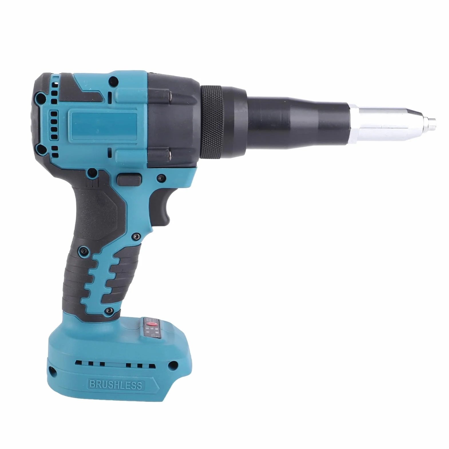 Bezszczotkowy Elektryczny Pistolet do Nitów, Elektryczny Pistolet do Nitów 18 V, Bezprzewodowy Bezszczotkowy Elektryczny Pistolet do Nitów LED Automatyczne Narzędzie Ręczne do