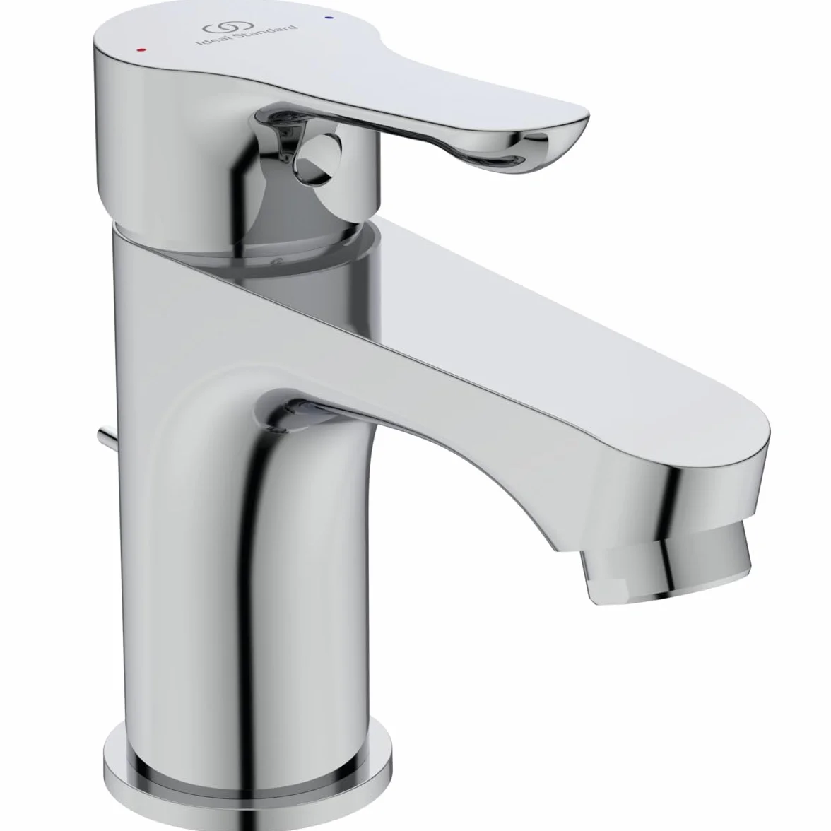 Ideal Standard BC647AA Alpha armatura umywalkowa z zestawem odpływowym z przyciskiem pociągowym