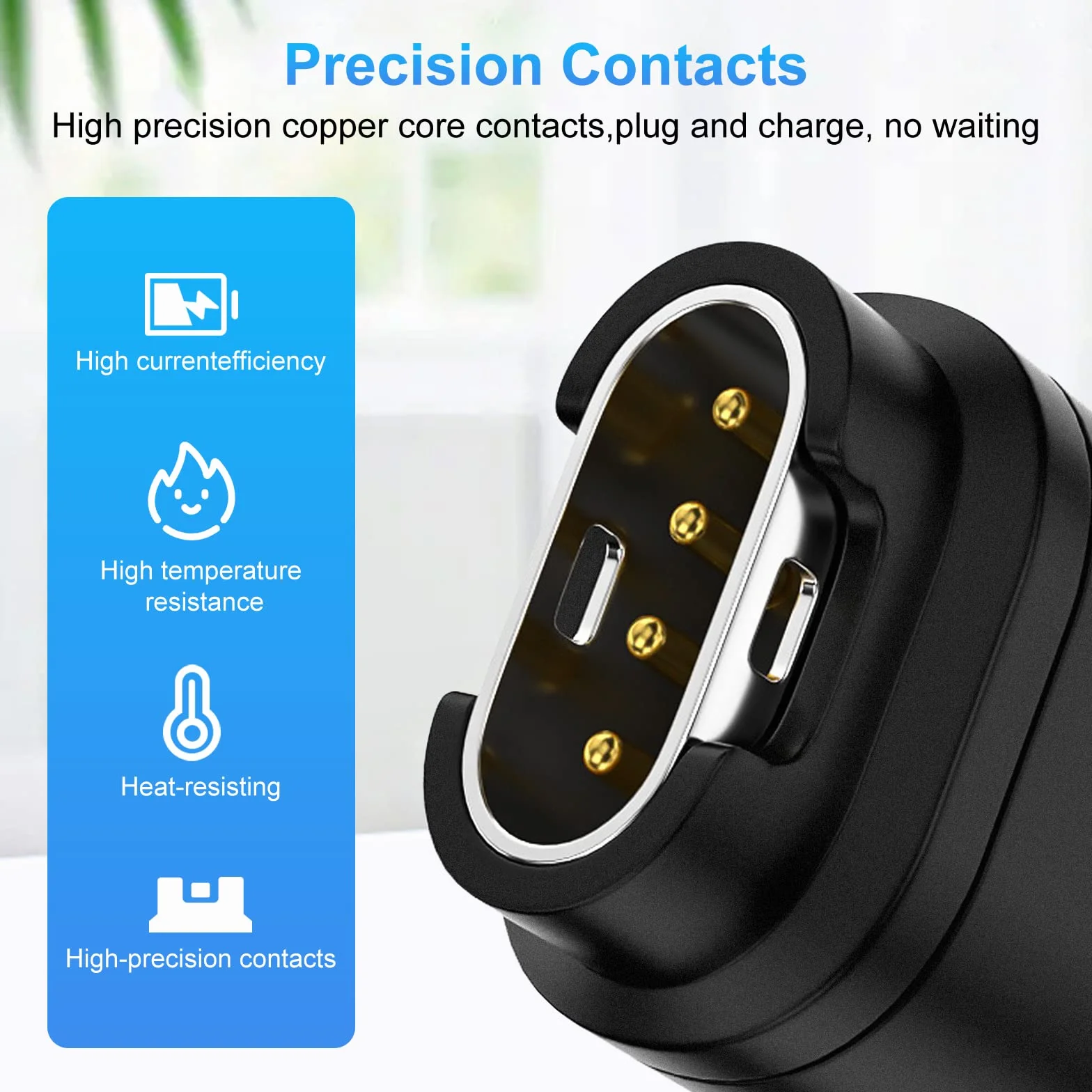 Adapter do ładowania zegarka, 2 sztuki, gniazdo USB typu C na wtyczkę, kompatybilny z Garmin Fenix ​​7/7S/7X/6/6X/6S i więcej