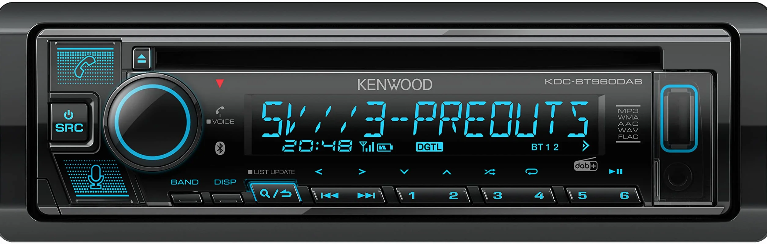 AUTRADIO CD - USB - Bluetooth - iPhone - Dab+ - JVC